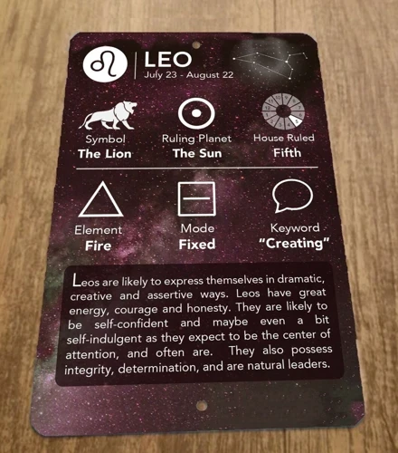 Leo (July 23 - August 22)